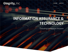 Tablet Screenshot of gtegrity.com